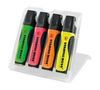 Stabilo BOSS EXECUTIVE - Evidenziatore Premium - Astuccio da 4 - Colori assortiti