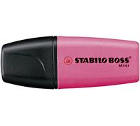 Evidenziatore Boss Mini - punta a scalpello - tratto 2 - 5 mm - rosa 56 - Stabi