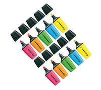 Stabilo Boss Mini - Evidenziatori - confezione da 5 pezzi, giallo, blu, verde, arancione, rosa