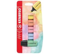 Stabilo BOSS MINI Pastel - Evidenziatore - Pack da 5 - Colori assortiti