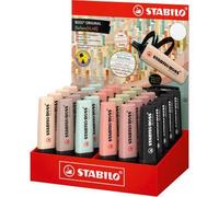 Stabilo Boss Naturecolors Display da 30 pennarelli - Linea tra 2 e 5 mm - Inchiostro a base d'acqua - Colori Terra di Siena, Be NEW