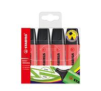 STABILO BOSS ORIGINAL - Evidenziatore - Astuccio da 4 - Rosa