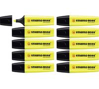 Stabilo BOSS ORIGINAL - Evidenziatore - Confezione da 10 - Giallo