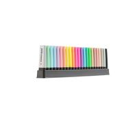 Stabilo BOSS ORIGINAL - Evidenziatore - Desk-Set - Special Edition - 23 Colori assortiti 8 fluo + 8 pastel + 6 Nature + 1 marcatore Nero