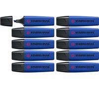 STABILO BOSS ORIGINAL - Evidenziatore - NatureCOLORS Wildflower - Confezione da 10 - Blu elettrico