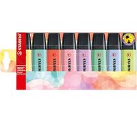 Stabilo BOSS ORIGINAL Pastel - Evidenziatore - Astuccio da 8 - Colori assortiti