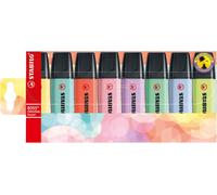 STABILO BOSS ORIGINAL Pastel - Evidenziatore - Astuccio da 8 - Colori assortiti-