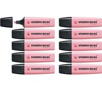 Stabilo BOSS ORIGINAL Pastel - Evidenziatore - Confezione da 10 - Rosa Antico