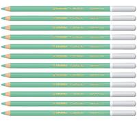 Stabilo CarbOthello - Matita colorata Premium - Confezione da 12 - Verde Chiaro