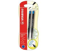 STABILO - Cartuccia per Penna a Sfera - Refill | Confezione da 2 - Blu