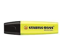 STABILO BOSS ORIGINAL 10 pennarelli fluorescenti gialli