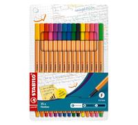STABILO Point 88 penna tecnica Multicolore 15 pz