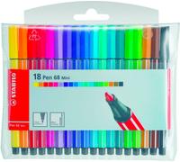 Stabilo Confezione 10 Stabilo Pen 68 Rosso Chiaro 68/40