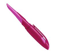 STABILO EASYbirdy - Penna Stilografica Ergonomica - Rosa/Magenta - per Mancini - Punta Principiante - Cartuccia Blu inclusa