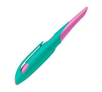 Penna Stilografica Stabilo EASYbirdy per Destrimani - turchese/rosa neon