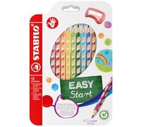 Pastelli colorati Easycolors - D mina 4,20mm - per destrimani - Stabilo - astuccio 12 colori