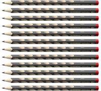 STABILO EASYcolors - Matita colorata Ergonomica - per Destrimani - Confezione da 12 - Grigio Freddo