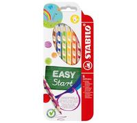 Stabilo EASYcolors - Matita colorata Ergonomica - per Mancini - Astuccio da 6 - Colori assortiti