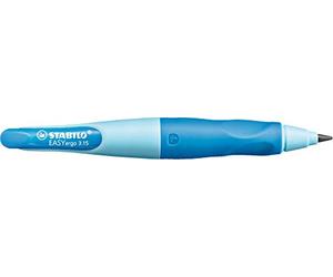 Stabilo EASYergo 3.15 - Matita a scatto Ergonomica - Blu/Azzurro per Mancini - con mina 3.15 mm gradazione HB e temperino