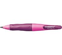 Stabilo EASYergo 3.15 - Matita a scatto Ergonomica - Rosa/Lilla per Destrimani - con mina 3.15 mm gradazione HB e temperino
