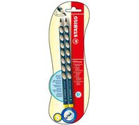 Stabilo EASYgraph - Matita Ergonomica triangolare - per Mancini - Petrolio - Pack da 2 - Gradazione HB