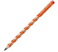STABILO EASYgraph - Matita triangolare ergonomica per destrimani, colore arancione, durezza HB