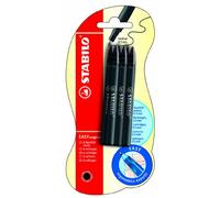 Stabilo EASYoriginal - Cartuccia media, confezione da 6 pezzi, nero