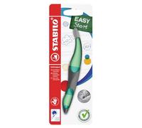 STABILO EASYoriginal Pastel - Penna Roller Ergonomica - per Destrimani - Verde Menta - Cartuccia Blu inclusa