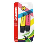 Stabilo BOSS ORIGINAL - Evidenziatore - Pack da 2 - Giallo/Rosa