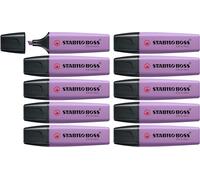 STABILO BOSS ORIGINAL - Evidenziatore - NatureCOLORS Wildflower - Confezione da 10 - Giglio Viola
