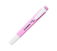 Pennarello Stabilo Swing Cool Pastel Fluorescente - Corpo piatto - Punta a scalpello - Linea tra 1 e 4 mm - Inchiostro a base d acqua - Anti-essiccante - Colore fucsia ghiacciato