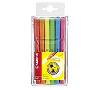 STABILO flash - Evidenziatore - Astuccio da 6 - Colori assortiti