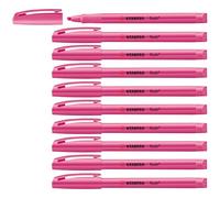 STABILO - Evidenziatore - flash | Confezione da 10, Rosa