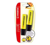 STABILO evidenziatore giallo 5mm 2 pezzi con punta bloccata