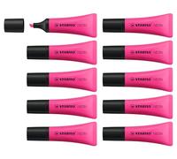 Stabilo Evidenziatore NEON - Confezione da 10 - Magenta