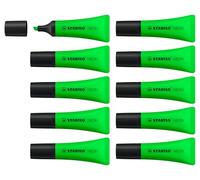 Stabilo Evidenziatore NEON - Confezione da 10 - Verde