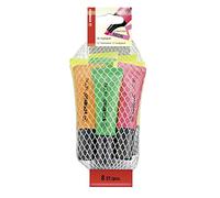 Stabilo Evidenziatore NEON - Retina da 8-4 giallo/2 verde/1 arancio/1 rosa