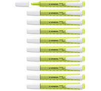 10 EVIDENZIATORE SWING COOL GI 275/24 GIALLO STABILO