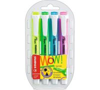STABILO Evidenziatore - swing cool - Astuccio da 4 - Colori assortiti