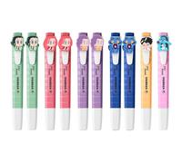 STABILO - Evidenziatore - swing cool KPop Demon Hunters | Confezione da 10, con charms dal design unico, 6 colori assortiti