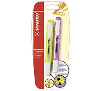 Stabilo Evidenziatore swing cool - Pack da 2 - Giallo/Rosa