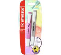 Stabilo Evidenziatore swing cool Pastel - Pack da 2 - Grigio Polvere/Fucsia Freddo