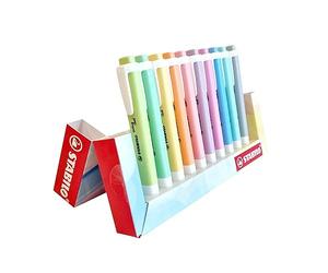 STABILO - Evidenziatore - swing cool Pastel | Set da tavolo da 10 pezzi