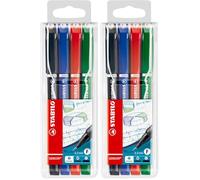 STABILO - Fineliner con punta ammortizzata - SENSOR M (Confezione da 2)