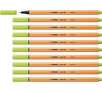 Stabilo point 88 - Fineliner - Confezione da 10 - Lime