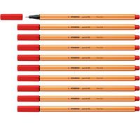 Stabilo Cf10 Fineliner Point 88 Cremisi S_0194_546261 Consumabili E Ufficio