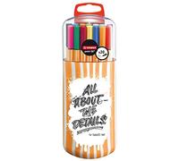 STABILO Point 88 - Penna in feltro a punta fine Zebrui con 20 penne in feltro, edizione limitata by Snooze One