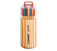 STABILO Fineliner point 88 – Astuccio da 20 colori assortiti
