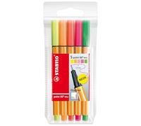 Fineliner - STABILO Point 88 Mini Mystabilodesign Pouch of 12 Assorted Colours,