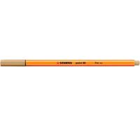 STABILO Fineliner - point 88 - Pack of 1 - Light Ochre